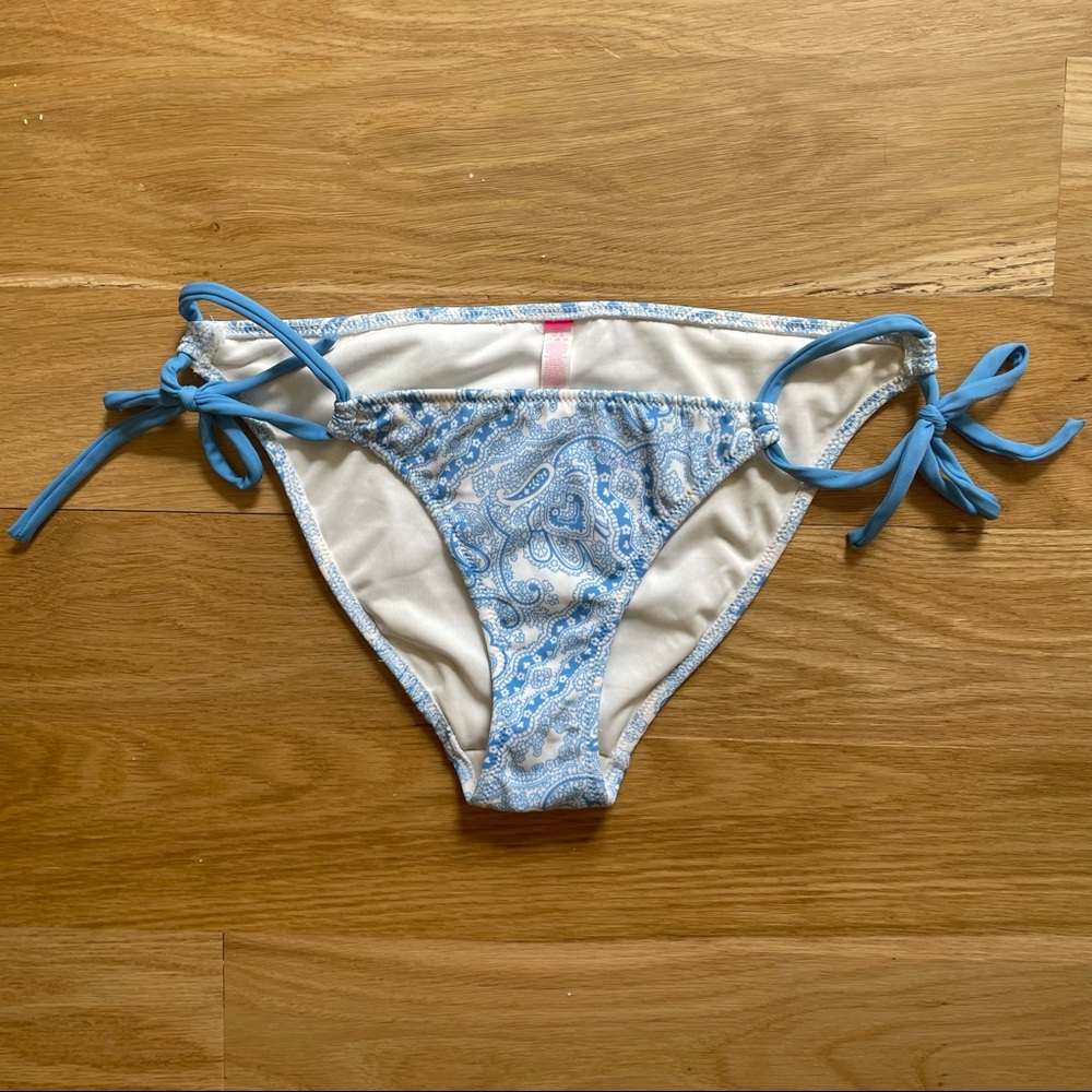 Victoria’s Secret Paisley Side Tie Swim Bottoms